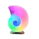 Колонка портативная с часами Conch Music Light Bluetooth LED белый с оранжевым - изображение 5