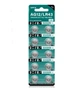 Батарейка Alkaline Battery AG12 LR43 SR435W LR1142 186 386A блістер 10 штук - изображение 2