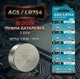 Батарейка Alkaline Battery AG5 LR48 LR754 393A блістер 10 штук - изображение 1