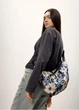 Женская сумка Sambag HOBO Bag-glove принт "Blue Flowers" 50 х 28 х 5 см (53400725) - изображение 5