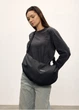 Женская сумка Sambag HOBO Bag-glove черная тканевая 50 х 28 х 5 см (53400064) - изображение 5