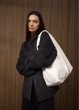 Жіноча сумка Sambag HOBO L біла 34 х 37 х 16 см (53300008) - зображення 1