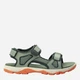 Подростковые сандалии для девочки Jack Wolfskin Taraco Beach Sandal K 4039531_4137 37 (5US) 23.1 см Зеленые (4064886032599) - изображение 1