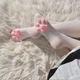 Чулки кошачьи лапки с мягкими подушечками One size - изображение 3