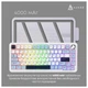 Клавіатура Ajazz AK820 Max Plus Day Dream Switch White (AK820MAX-DD-BWD) - зображення 8