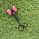 Брелок підвіска Молот Блек Пінк N2 Лайтстік Lightstick Black Pink 7 см Kpop - зображення 5