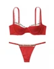 Комплект білизни Very Sexy Logo Lightly Lined Balconette Bra Червоний 34C-L - изображение 1