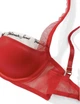 Комплект білизни Very Sexy Logo Lightly Lined Balconette Bra Червоний 34D-L - изображение 5