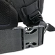 Рюкзак 25 л із міцної Cordura 1000D із системою MOLLE для туризму, полювання та риболовлі Outdoor Huck (OH-6712) Black - зображення 4