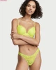 Комплект білизни Very Sexy Shine Victoria’s Secret Push-up Жовтий 34A-XS - зображення 1