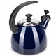 Чайник эмалированный Kamille KM-1040D 2.5 л со свистком для всех видов плит Синий (KM-1040D) - изображение 5