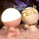 Дитячий проектор нічник, LED, настільний, з обертанням на 360° та 12 змінним слайдами - зображення 3