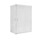 Душова кабіна Lidz Wawel SC120x80.SAT.LOW.FR, скло Frost 5 мм без піддона - изображение 1