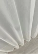 Готовый тюль бамбук Komfort набором (в погонных метрах) на тесьме с утяжелителем 100*290 см. Молочный (бамбук 290м) - изображение 5