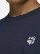 Детская футболка для мальчика Jack Wolfskin Paw T K A65937_T0510 128 см Синяя (4064886683968) - изображение 3