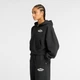 Жіноче чорне худі New Balance Linear Full Zip 40 (L) (WJ53509BK) - зображення 3