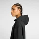 Жіноче чорне худі New Balance Linear Full Zip 40 (L) (WJ53509BK) - зображення 5