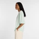 Жіноча м'ятна футболка New Balance Visibly Loved Oversized 34 (XS) (WT61M1JBCOJ) - зображення 3