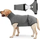 Гигиенические трусы/комбинезон для собак WanTalk Full Body Dog Diaper, Grey, M - изображение 1