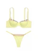 Комплект білизни Very Sexy Logo Lightly Lined Balconette Bra Жовтий 36C-M - изображение 1