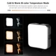 Накамерный видеосвет RGB W64RGB LED 6W | свет для фото и видео | мини видеосвет | 20 эффектов | 2500–9000K | CRI95 | USB-C | для камеры и смартфона - изображение 5