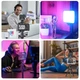 Накамерный видеосвет RGB W64RGB LED 6W | свет для фото и видео | мини видеосвет | 20 эффектов | 2500–9000K | CRI95 | USB-C | для камеры и смартфона - изображение 9