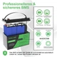 Літій-залізо-фосфатний акумулятор DATOUBOSS LiFePO4 12.8V 100Ah 1280Wh з BMS, глибокого циклу - зображення 3
