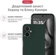 Чехол для смартфона Motorola Moto G55 Intaleo SoftShell Dark Green (1283126632396) - изображение 3