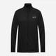 Спортивная кофта женская Jack Wolfskin Prelight Stride Jkt W A63776-6000 XS Черная (4064886447690) - изображение 4
