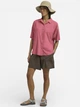 Рубашка женская Jack Wolfskin Sierra Quest Ss Shirt W A63878-H0111 XS Розовая (4064886696593) - изображение 3