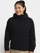 Спортивная ветровка с капюшоном женская Jack Wolfskin Mahani Jkt W A65748-6000 L Черная (4064886644563) - изображение 1