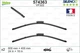 Компл. Склоочисників PEUGEOT 301 / CITROEN DS3 / DS DS 3 (SA_) 2005-2019 г. - изображение 1