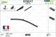 Стеклоочиститель CITROEN DS5 / PEUGEOT 408 / DS DS 5 (KF_) 2006-2018 г. - изображение 1