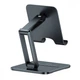 Підставка для планшета Baseus Desktop Biaxial Foldable Metal Stand gray - зображення 9