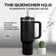 Термочашка Stanley Quencher H2.0 Flowstate 40 oz (1,182 л) Черная - изображение 2