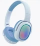 Бездротові навушники з шумопоглинанням та мікрофоном Bluetooth 5.0 BS961 повнорозмірні, пластикові, білі - зображення 1