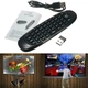 Гироскопная аэромышь пульт с клавиатурой 2.4ГГц Air Mouse I8 аккумуляторная, рабочим расстоянием до 10 м, черная - изображение 3