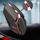 Игровой комплект проводной клавиатура, мышь, наушники и коврик 4в1 USB 2.0 Linmoni TF-400 Kit с RGB подсветкой - изображение 5