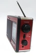 Радіоприймач Golon RX-006UAR – FM/УКХ/СВ/КВ, MP3 з USB/SD, акумулятор + мережа, ретро-дизайн Червоний - изображение 2