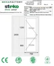 Двері "Steko" 750 х 2000-мм ліві + замок - зображення 2