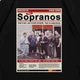 Футболка с принтом The Sopranos Клан Сопрано L Черный Ф Філ062-Ч L - изображение 2