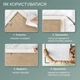 Скотч двусторонний клейкая лента липкая гелевая двухсторонняя для крепления телефона ковров линолеума видеорегистратора картин термостойкий влагостойкий водонепроницаемый для ванной кухни автомобиля из нано геля многоразовый GDragon 3м Прозрачный 82_1_0_1 - изображение 6