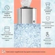 Измельчитель для льда Klarstein Icebreaker Ice Crusher (10028440) - изображение 7