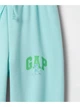 Дитячий комплект GAP світшот, футболка та джоггери 1159844692 (Бірюзовий 2) на зріст 95 см - зображення 7