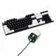 Комплект XSTRIKE X-1010 Клавиатура Механическая Полноразмерная Проводная RGB Подсветка Черный Игровая USB - изображение 1