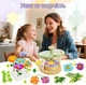 DIY набор для творчества Flower Maker: Обучающий комплект для моделирования цветов и флористики (189 деталей) - изображение 8