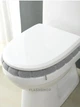 Мягкий универсальный, теплый чехол Toilet seat cover для унитаза - изображение 3