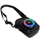 Колонка Bluetooth Hoco HC41 BT speaker Портативна Бездротова Сумка-акустика IPX4 BT5.4, USB/TF/FM, 10Wx2, 3h, 1.5L RGB-підсвічування Чорний - зображення 3
