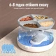 Кормушка автоматическая для котов кошек и собак автокормушка порционная с настройкой кормлений 4 приема влажного сухого и натурального корма герметичная с таймером охлаждением защитой от питомца герметичной крышкой на батарейках Opetty F26 - изображение 5