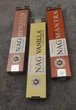Набор ароматов Vijayshree Golden NAG 3 упаковки Сладко-цитрусовый (Vanilla, Mantra, Benzoin) - изображение 1